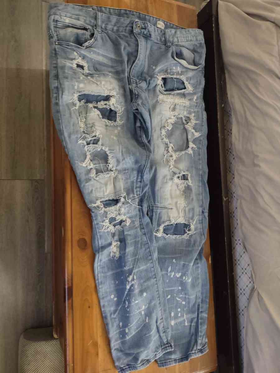 mens smoke rise jeans