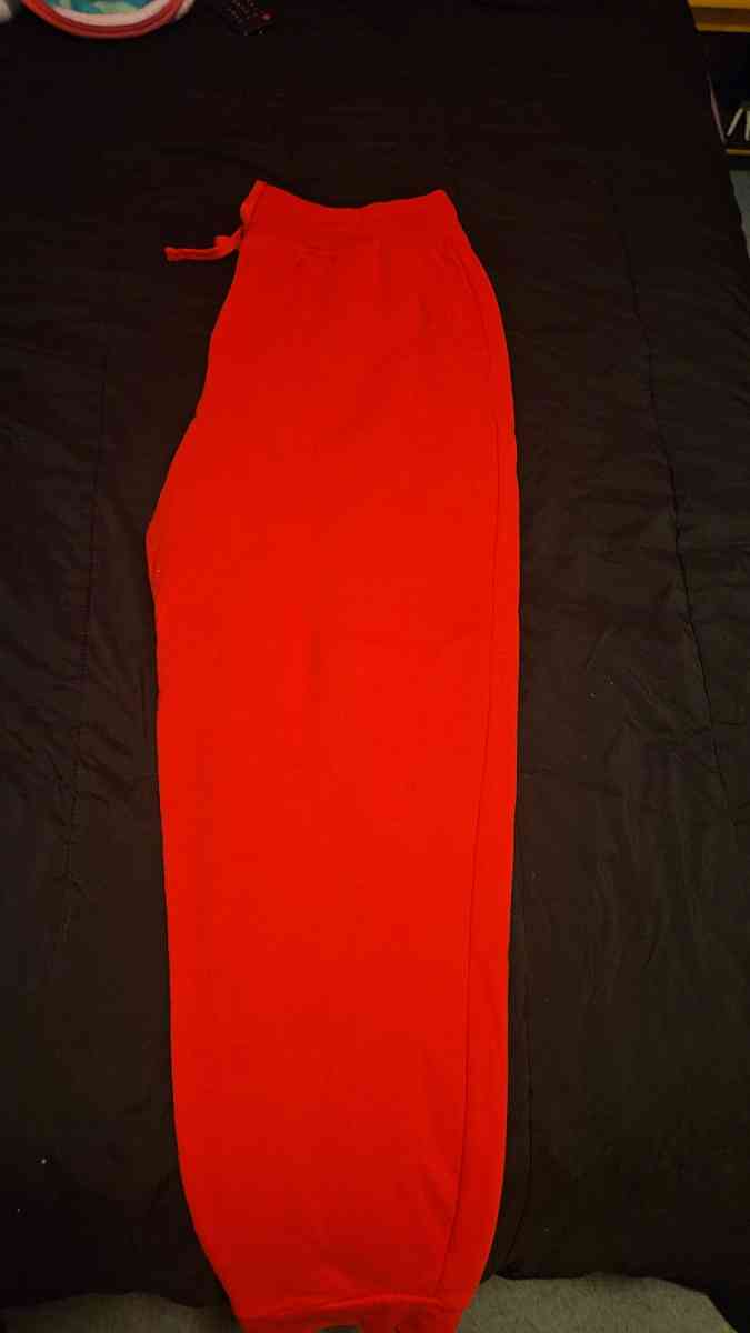 Red Sweatpants