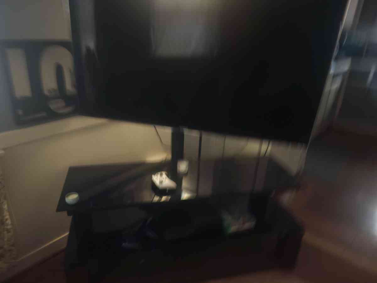 Samsung 50in with Samsung surround sound speaker and PS4