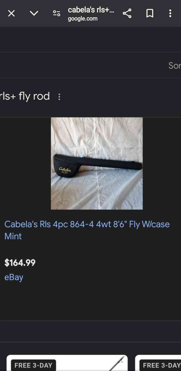 Cabelas RLS with case