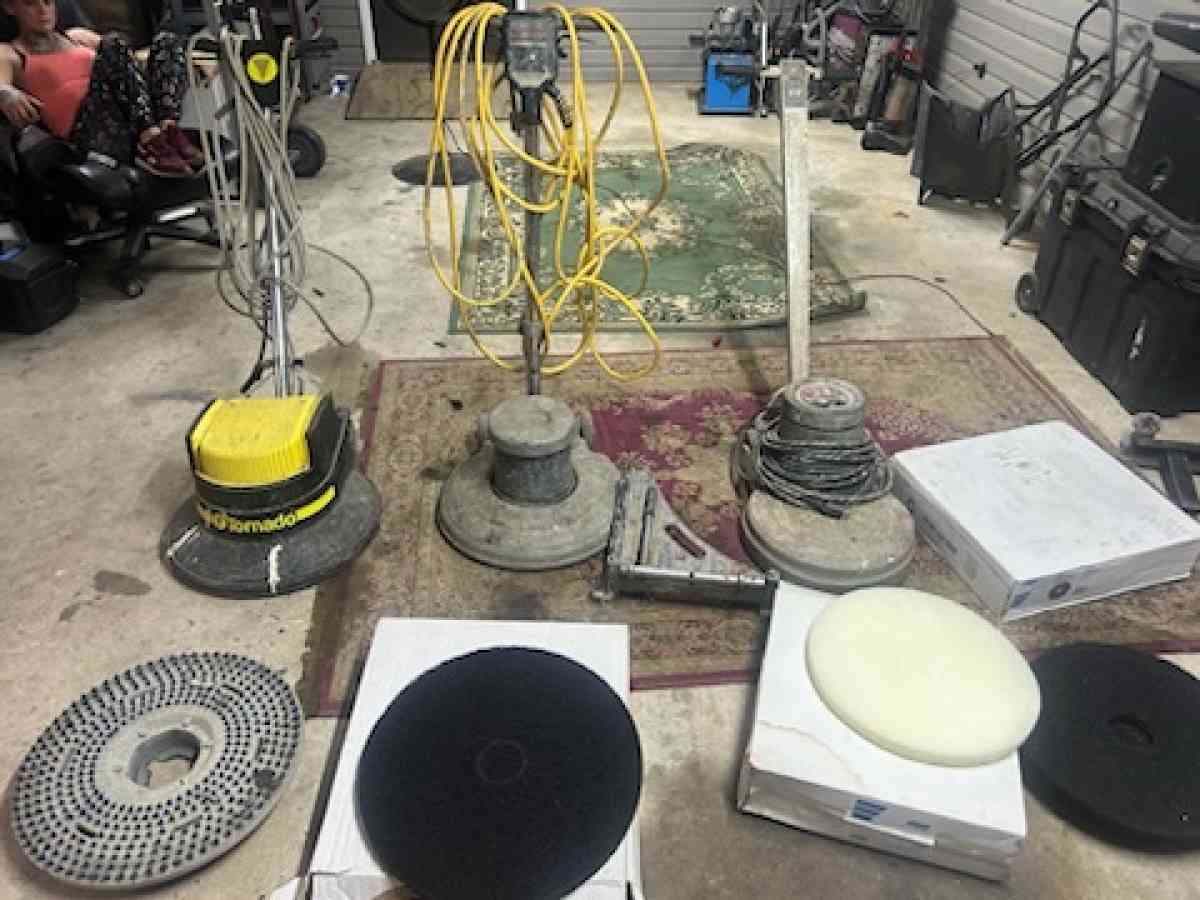 floor buffer and acruber