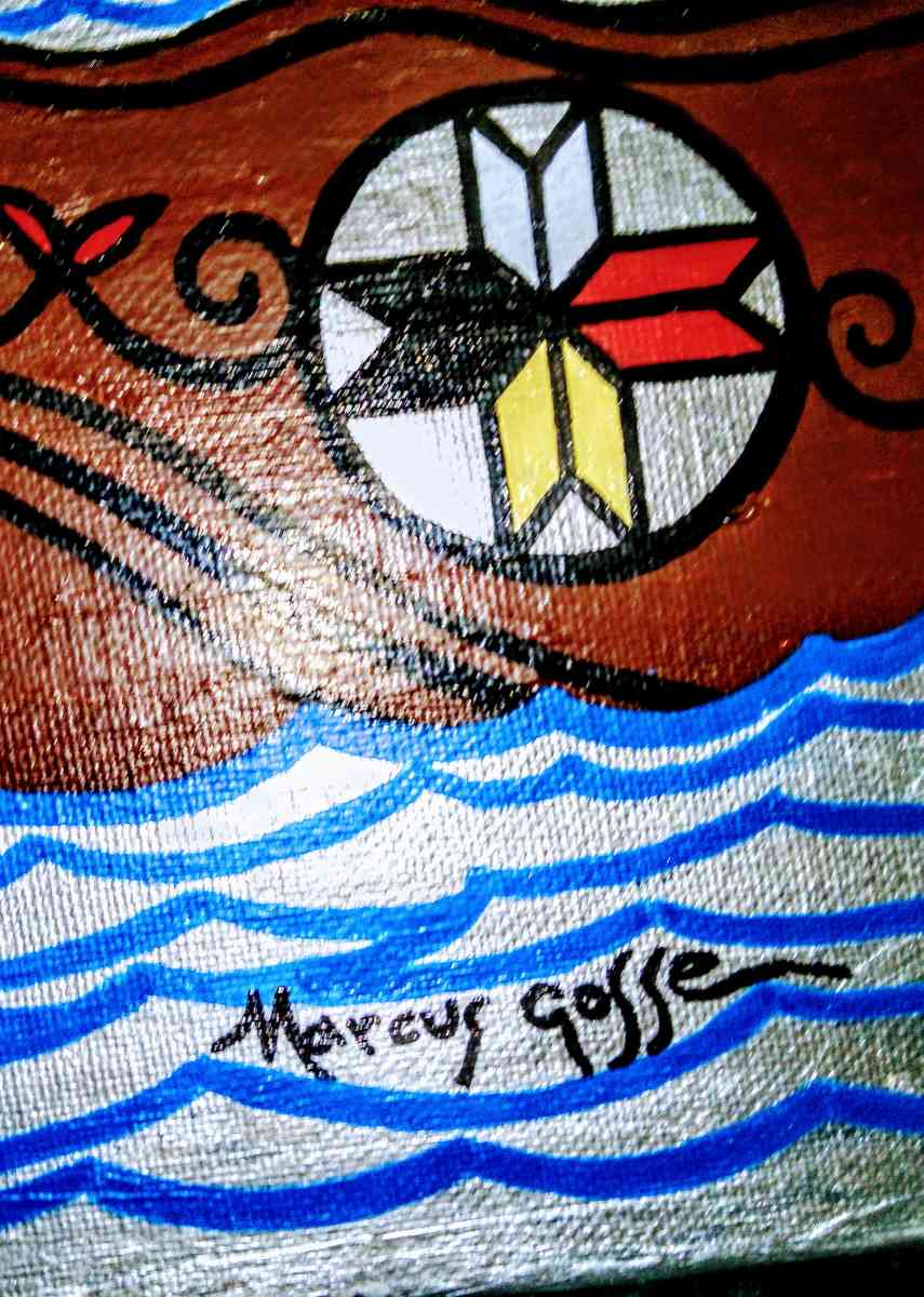 oil acrylic painting by world famous Marcus Gosse