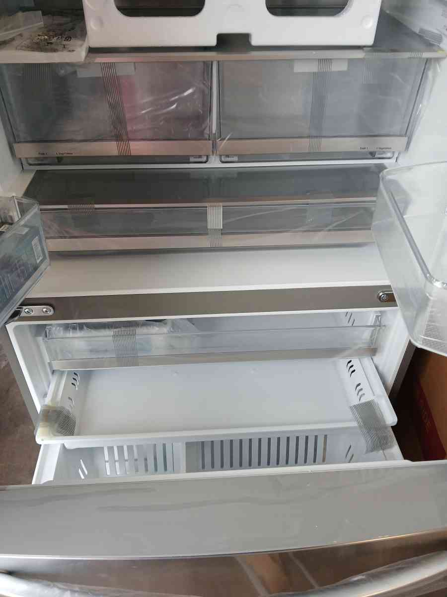 Brand New stainless steel French door refrigerator
