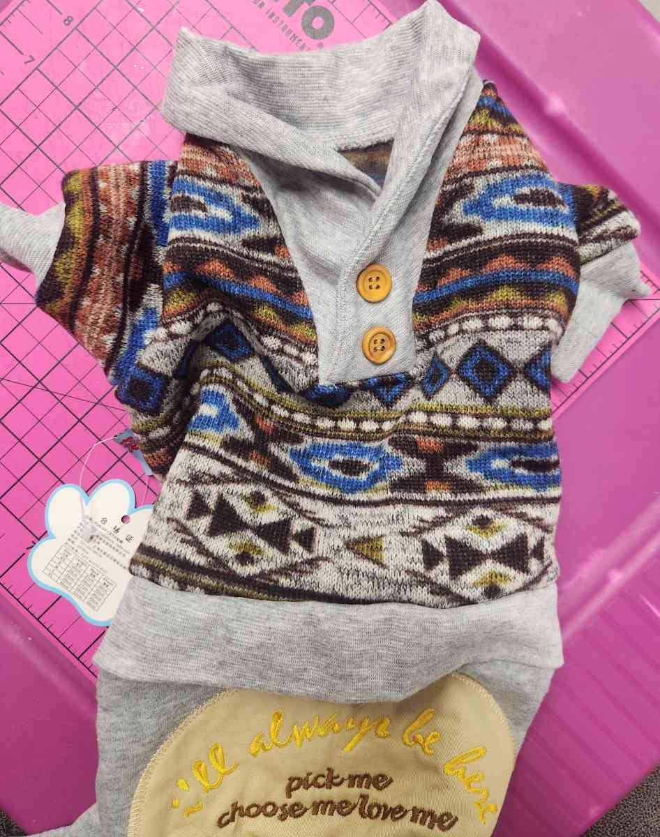 Pet Dog Lot of 5 Full Length Outfits Never Worn SZs ML