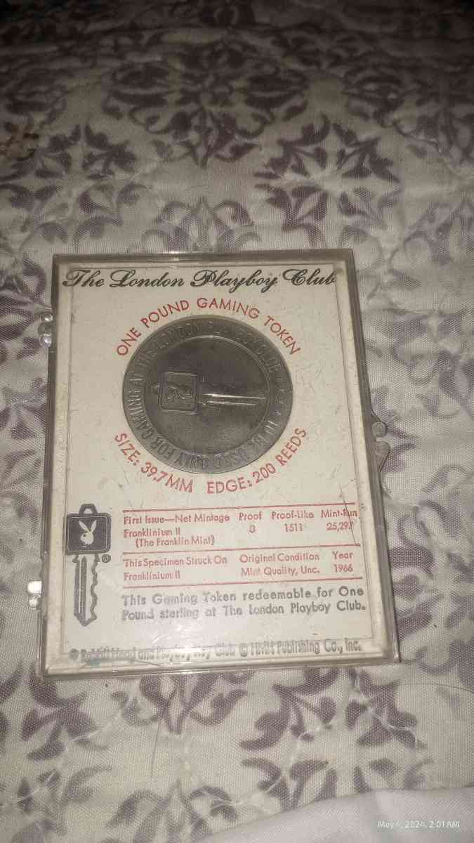 ICONIC KEY GAVE ACCESS TO PLAYBOY BUNNY CLUB