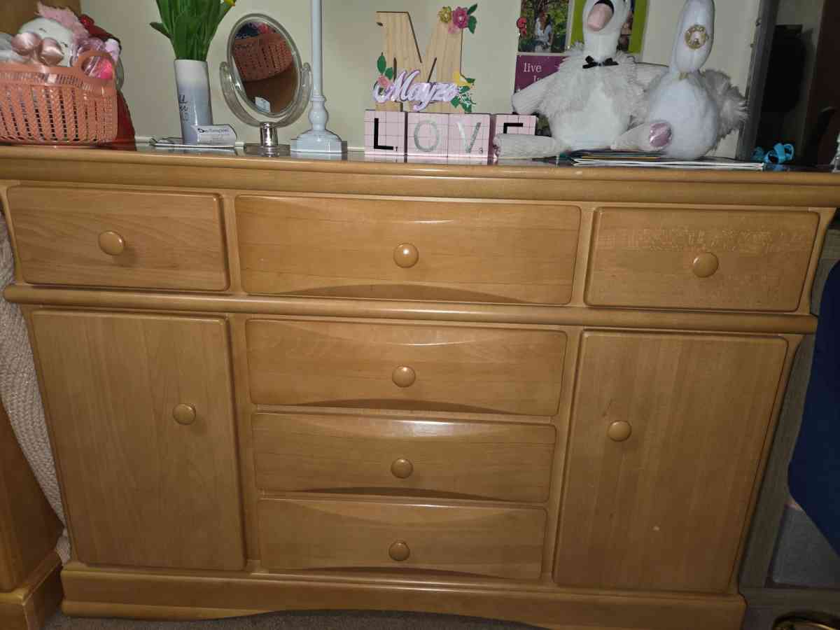 set of nursery furniture