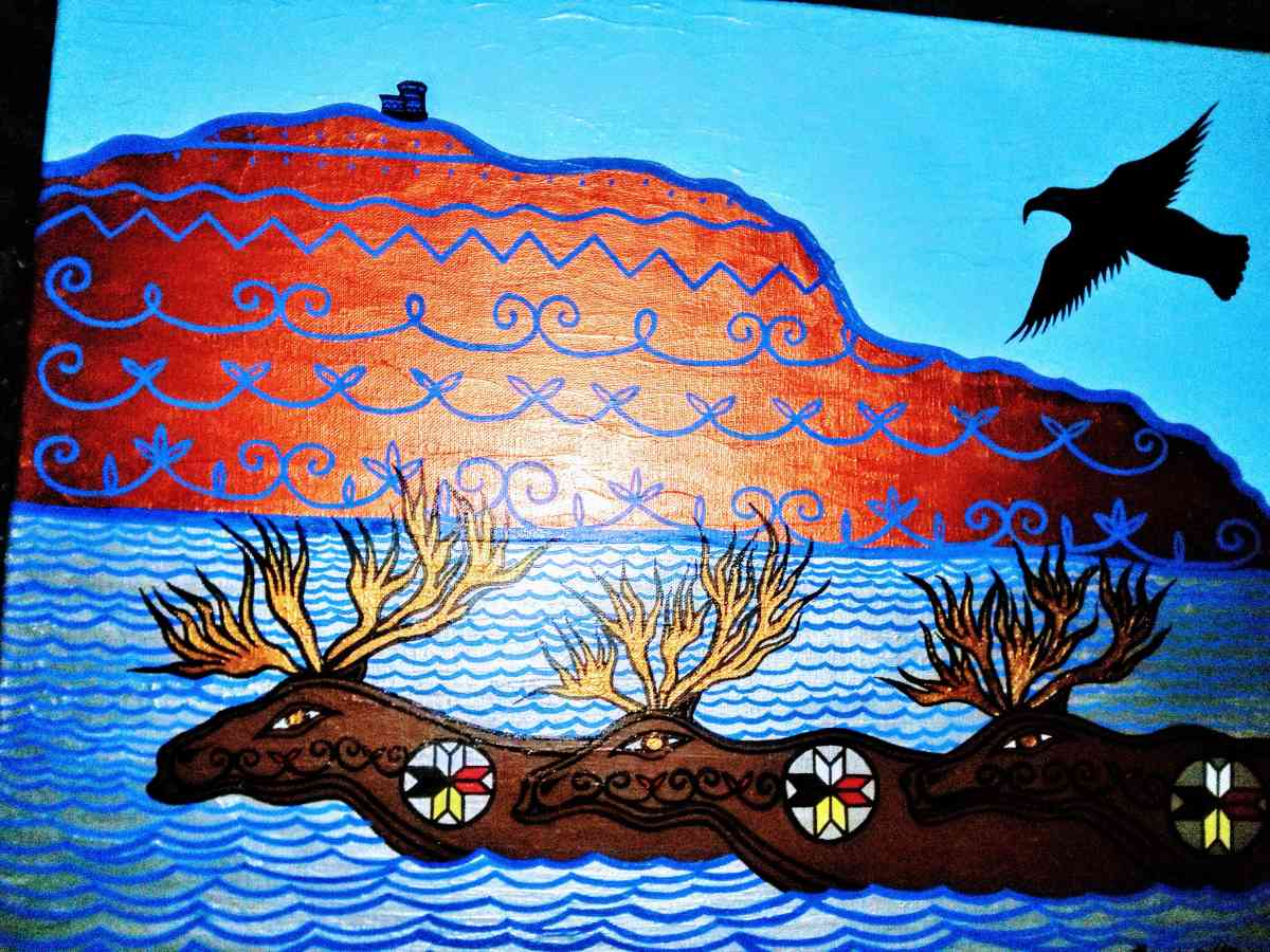 oil acrylic painting by world famous Marcus Gosse