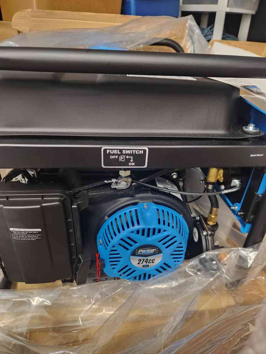 NEW Pulsar Generator 65805300 Watt Dual Fuel Gas AND Propane
