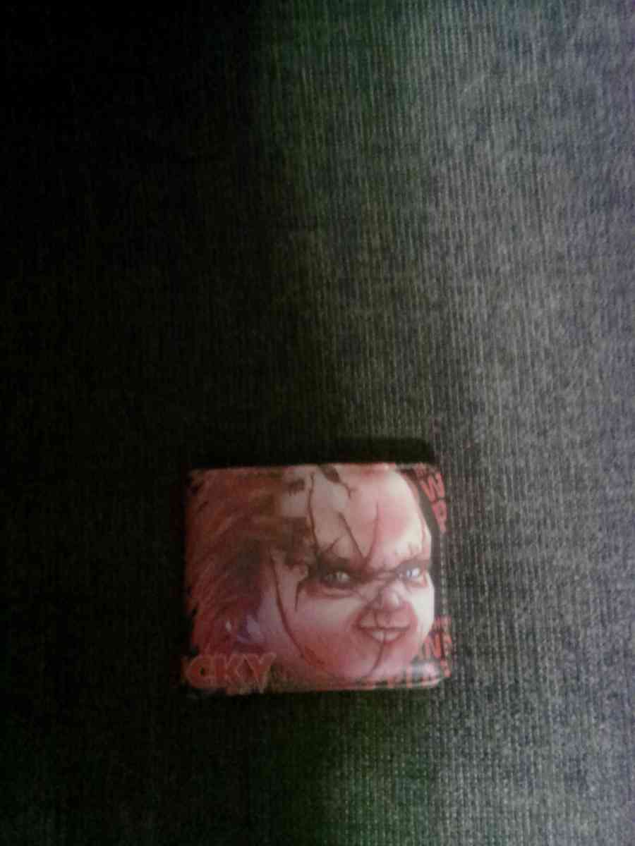 Chucky wallet used cash only