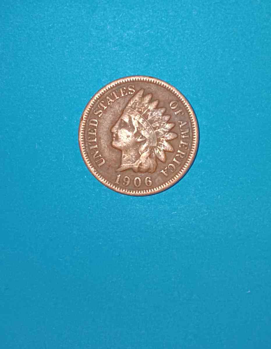 1906 indian head penny