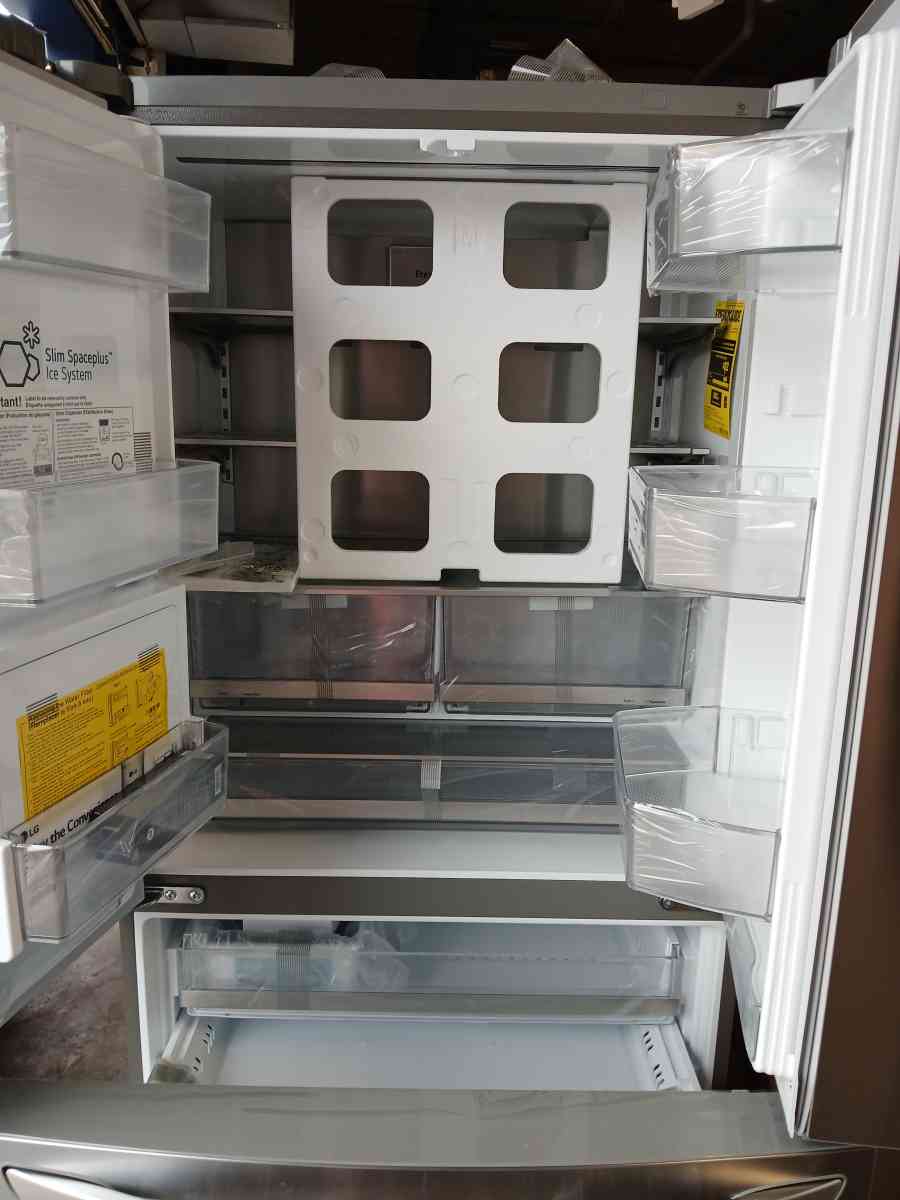 Brand New stainless steel French door refrigerator