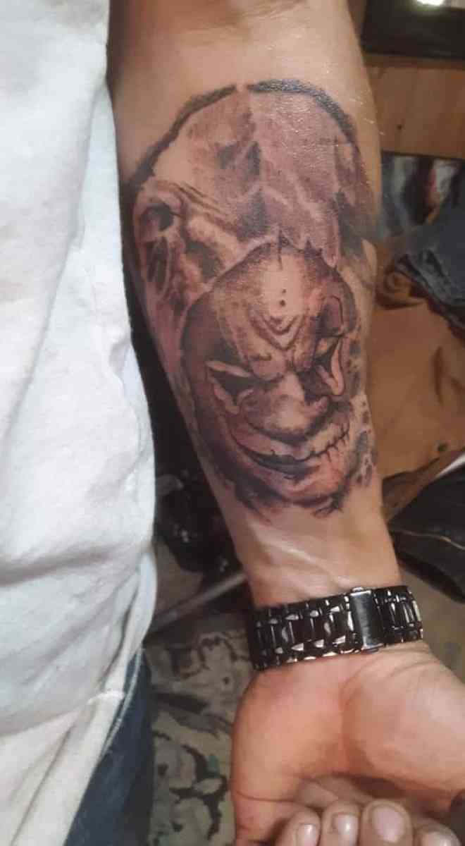 paintings I painted and tattoos