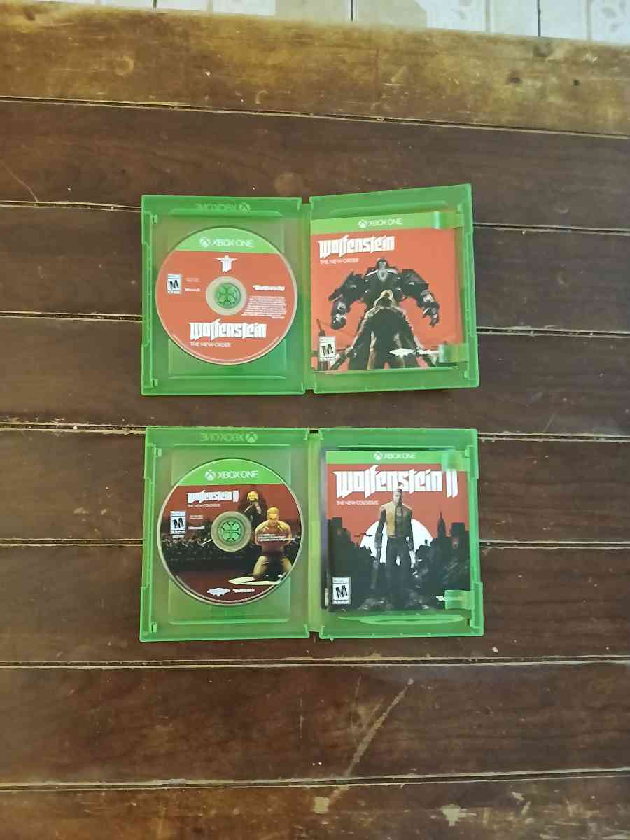 2 Wolfenstein Games for Xbox One