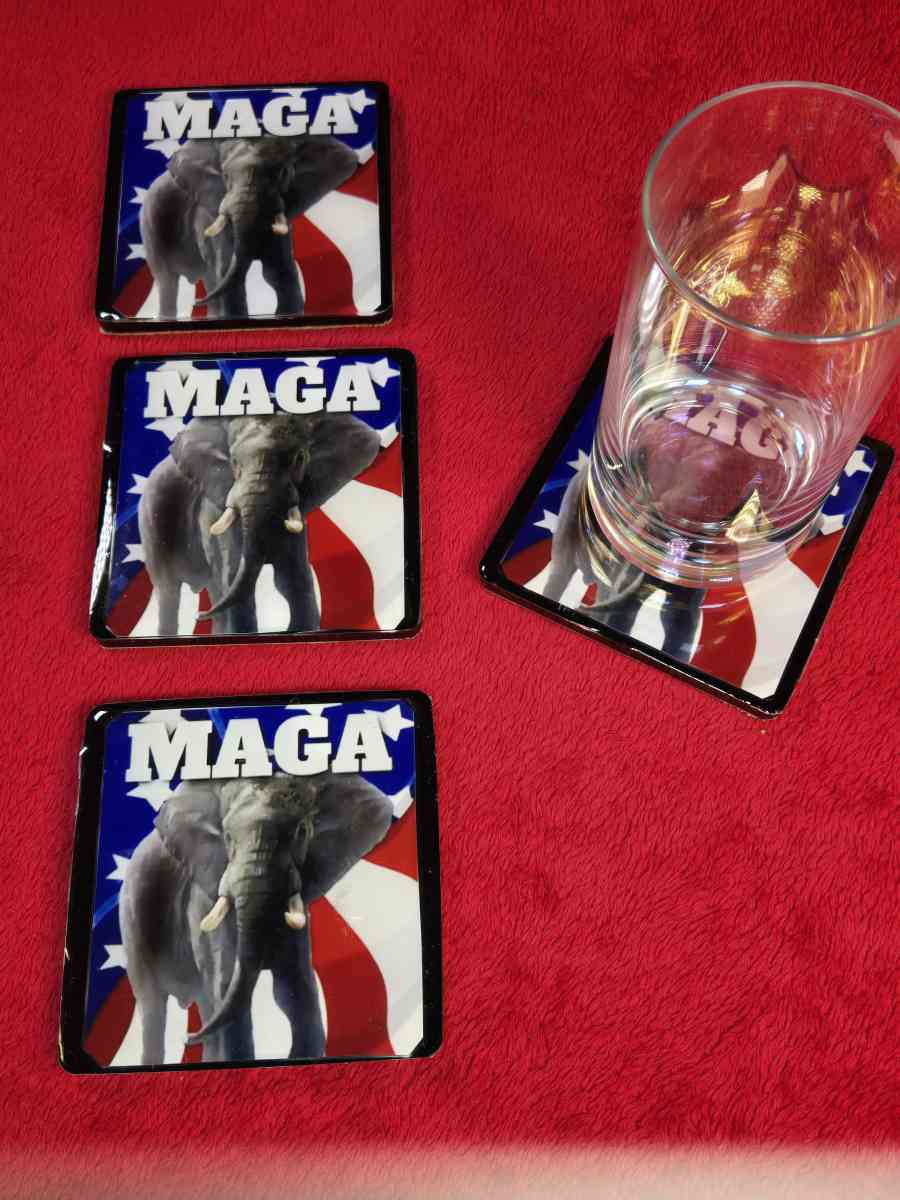 Pro Trump coasters
