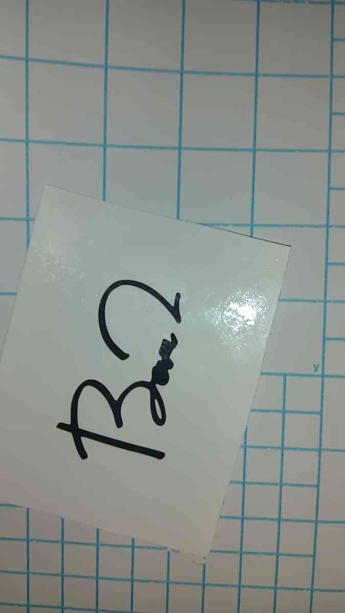 txt signature photocard waterproof