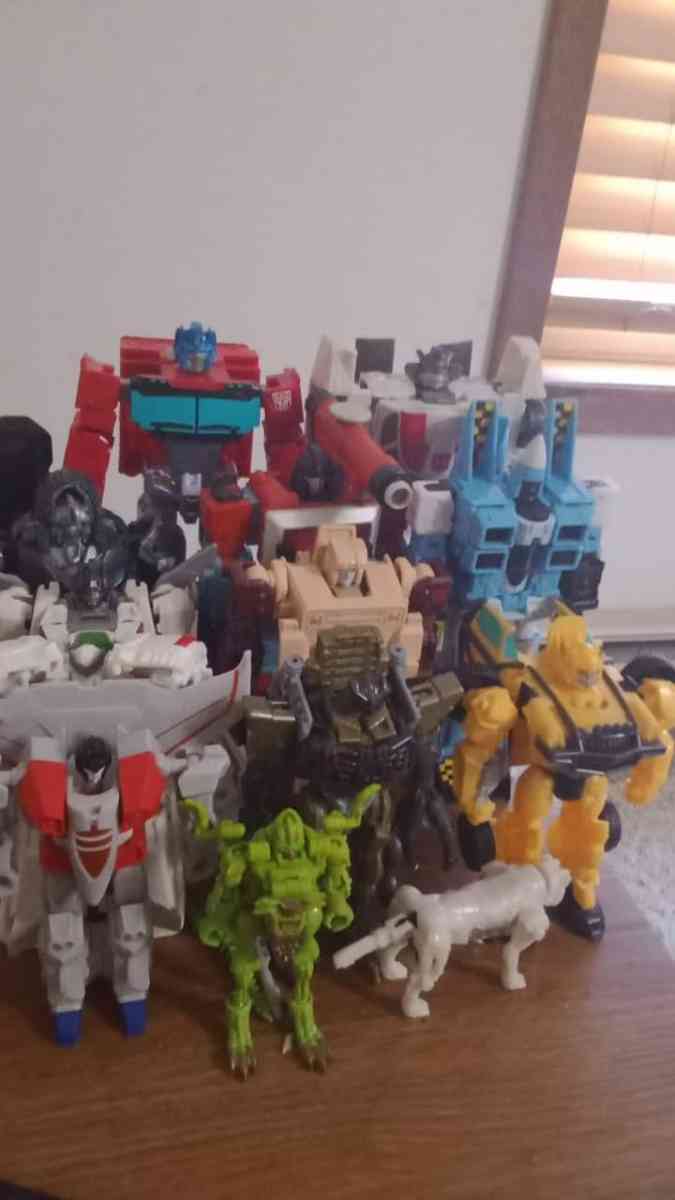 transformers and VTEC bots dc comics figures HeMan