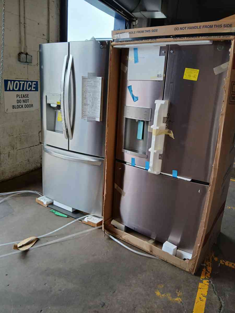 Brand New stainless steel French door refrigerator