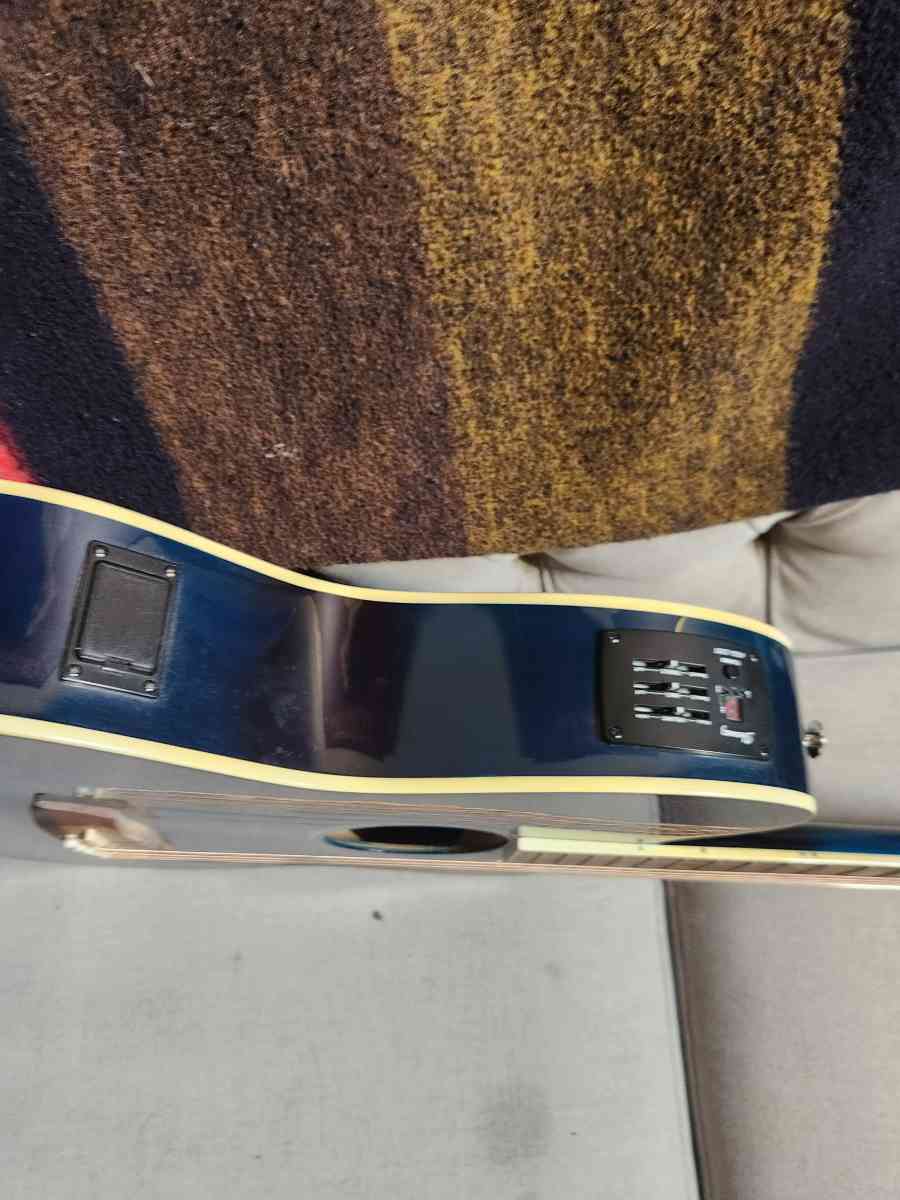 acoustic electric guitar