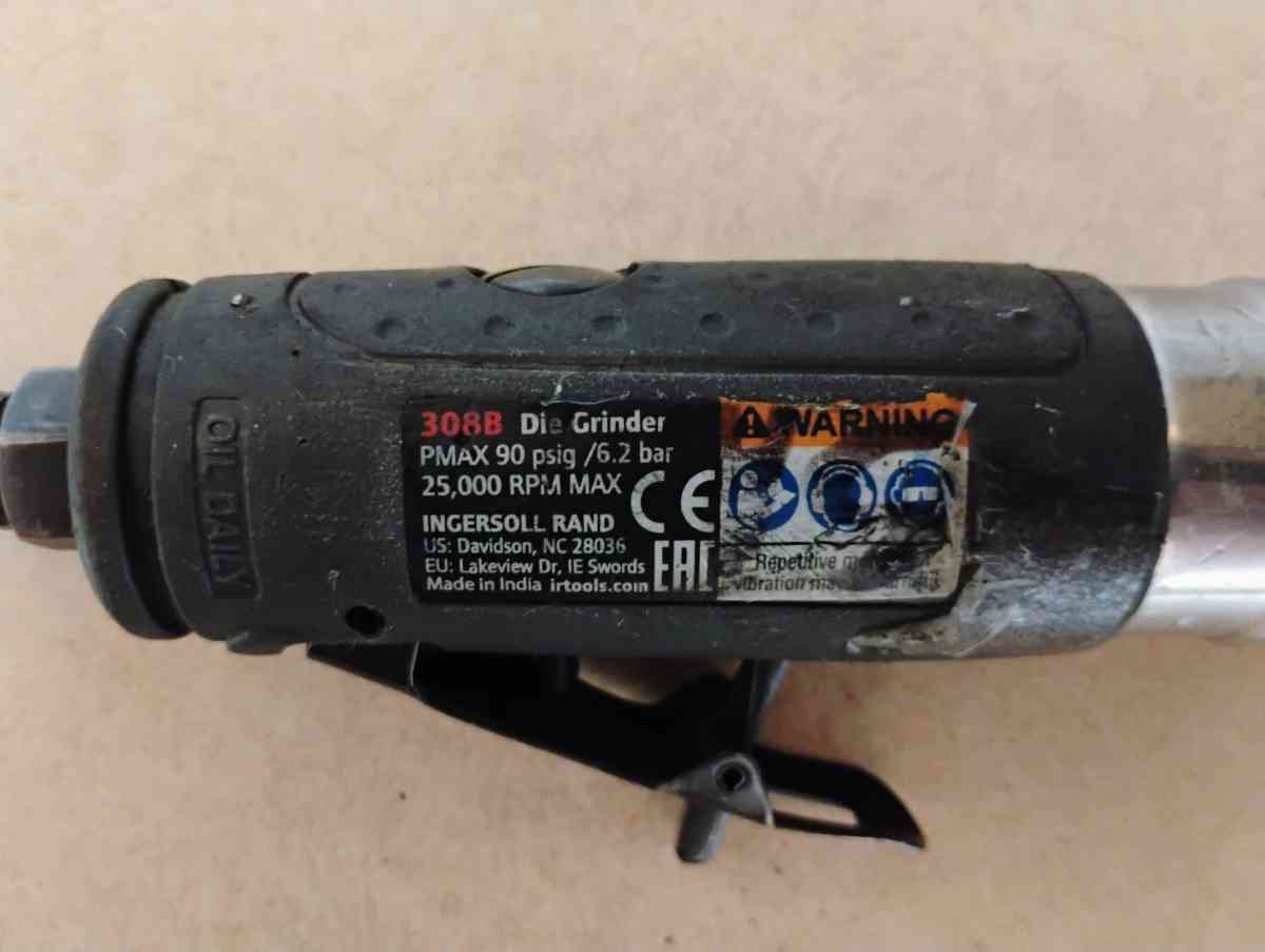 Ingersoll rand straight grinder