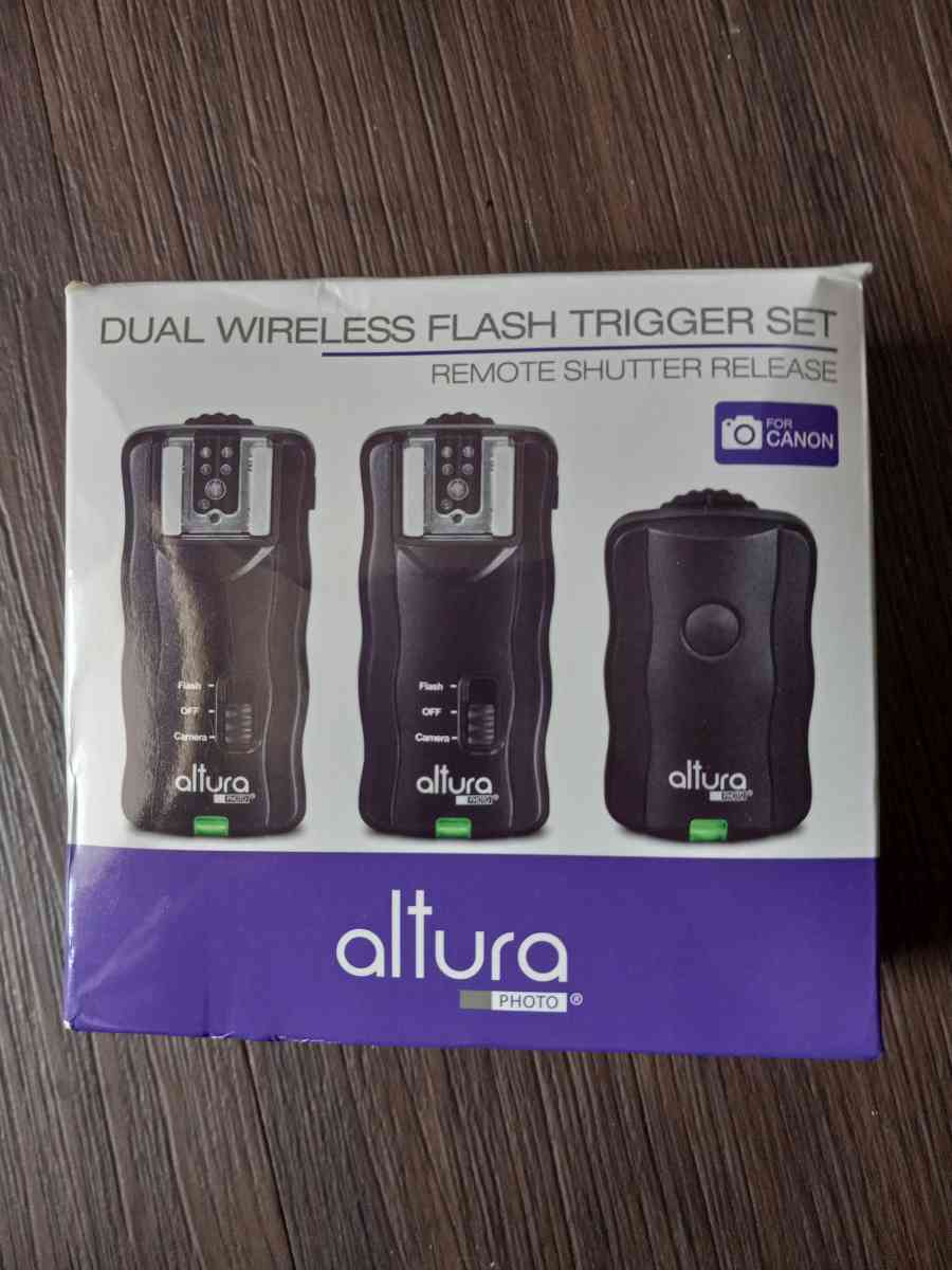 Dual Wireless Flash Trigger Set