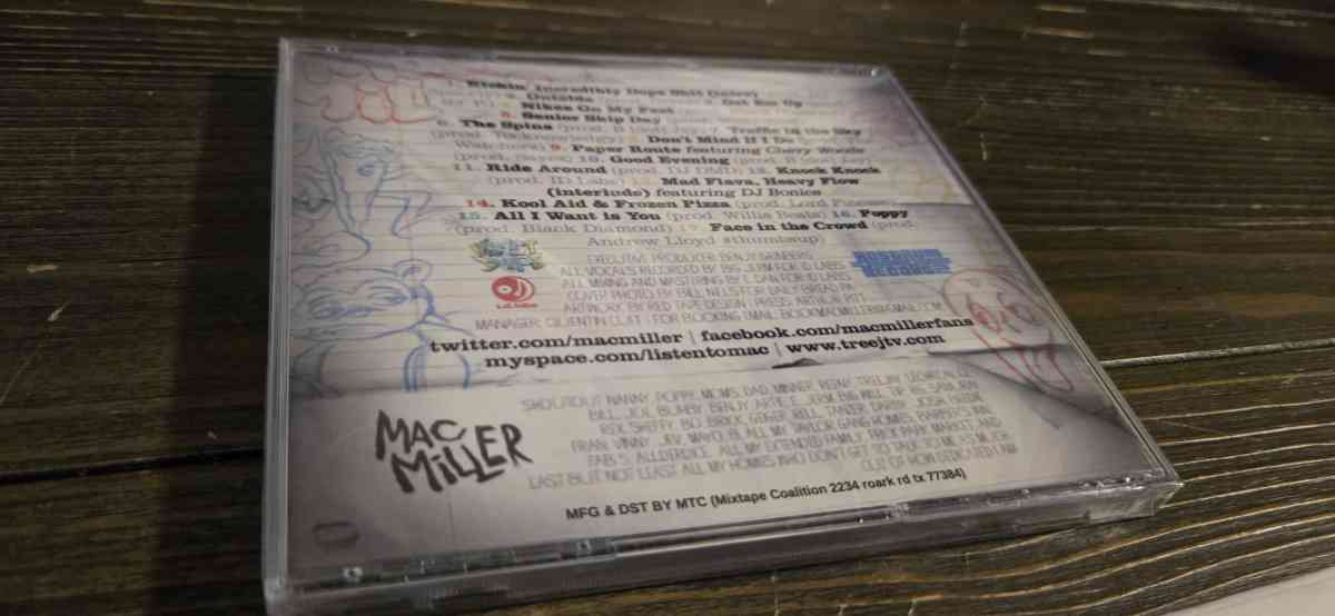 Mac Miller KIDS mixtape CD Brand NEW RARE Factory sealed