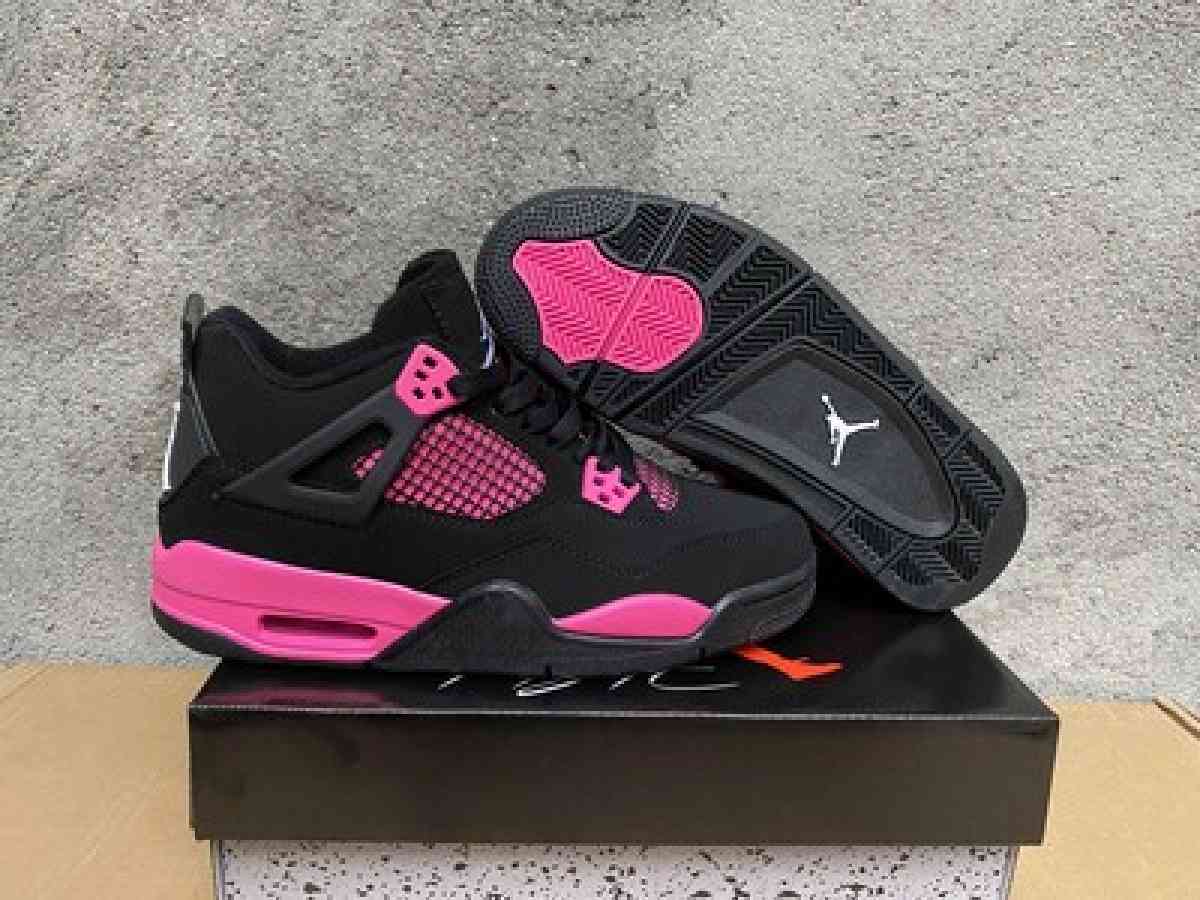 Jordan 4s Pink Thunder Custom