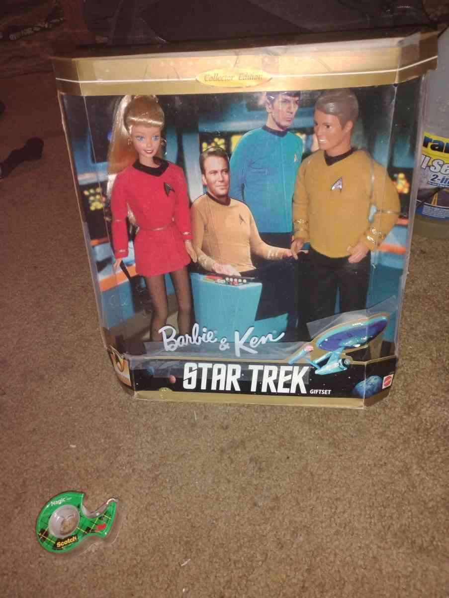 Star Trek Barbie dolls