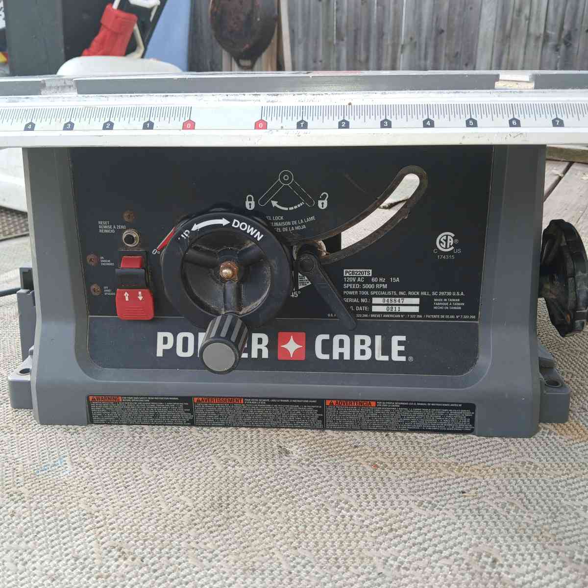 table saw