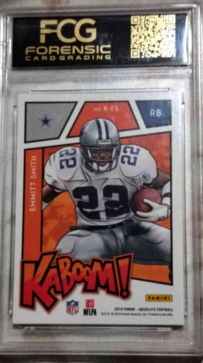 Emmitt Smith Kaboom Card