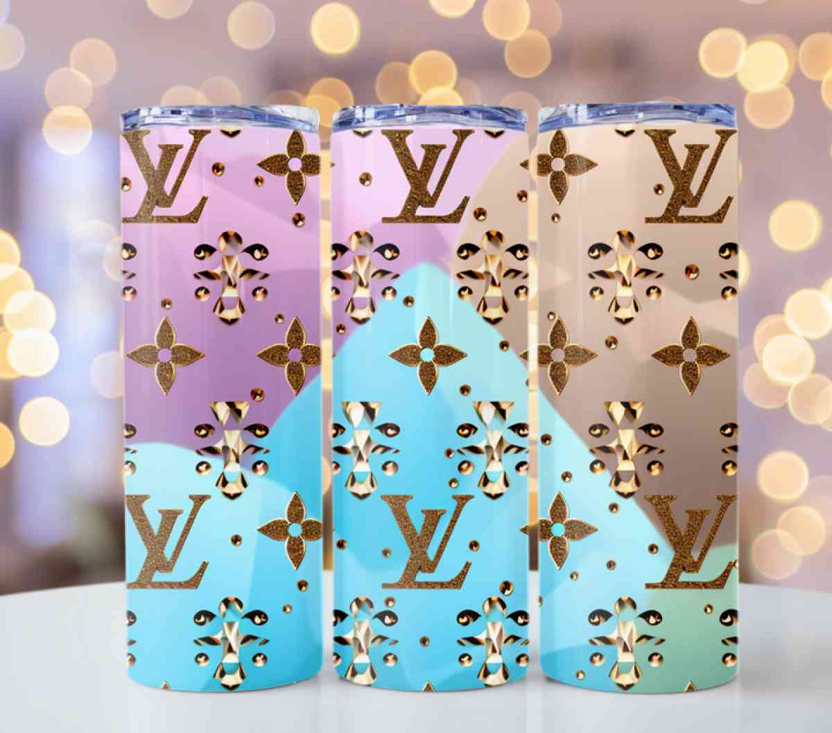 Louis Vuitton Tumbler Wrap Fashion Tumbler Wrap