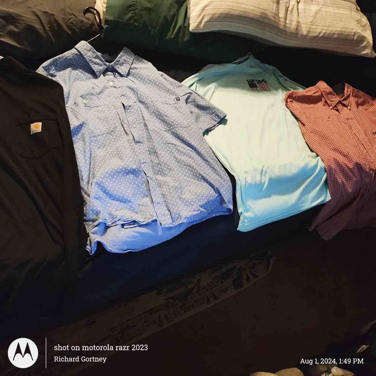 Long sleeve and Short sleeve shirts polo and button downs