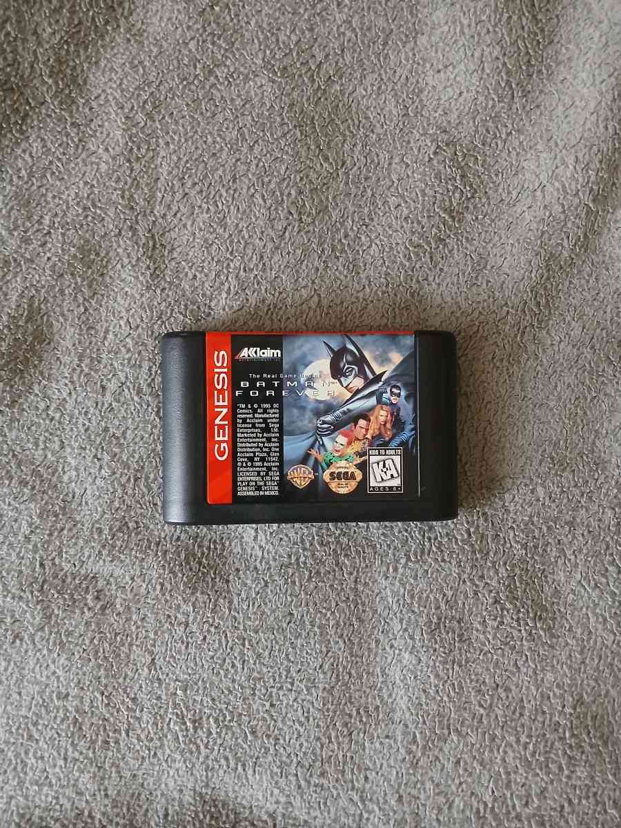 3 Sega Genesis Game Carts Only for Sega Genesis