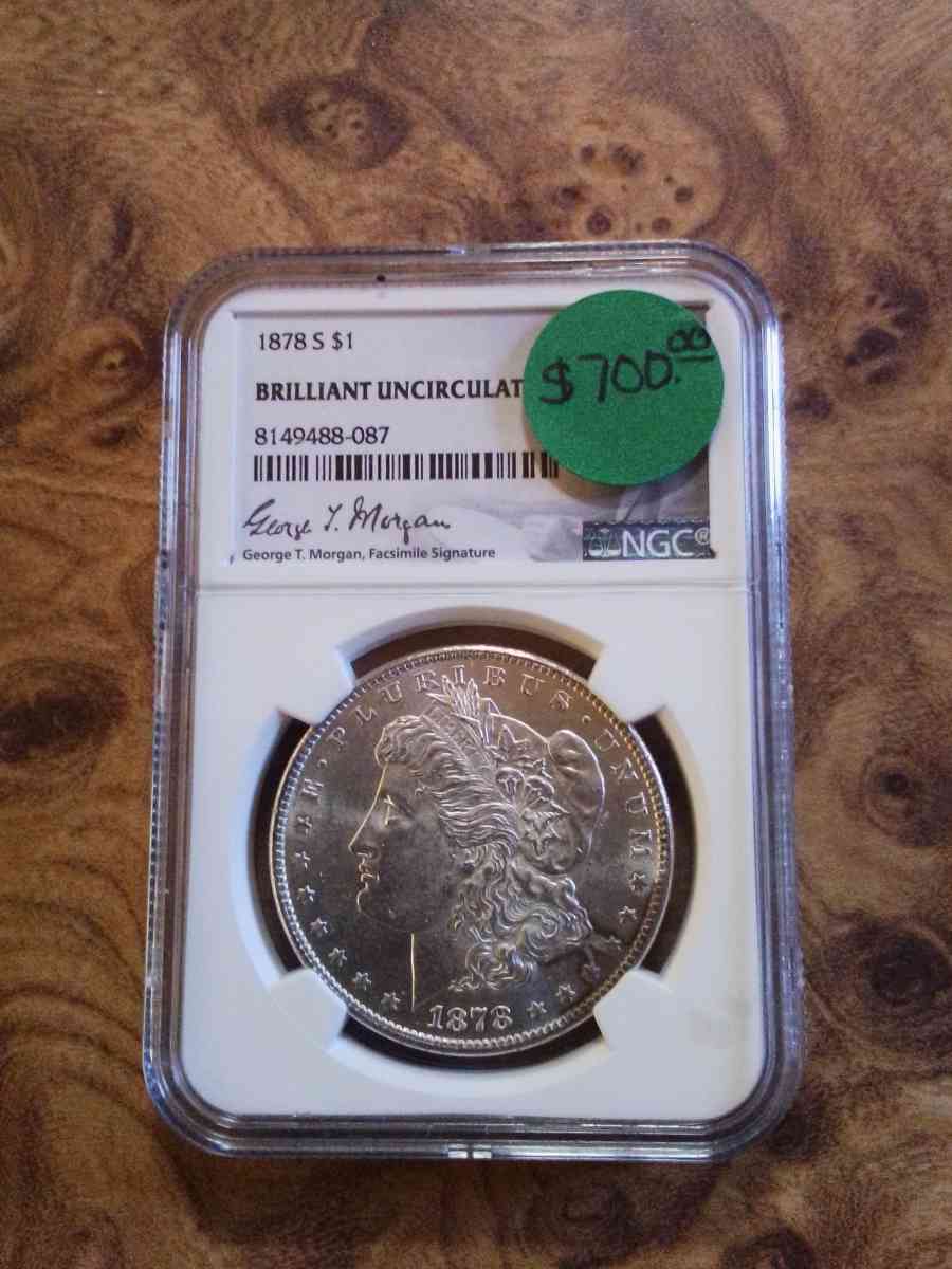 NGC Graded Morgans and Peace dollars