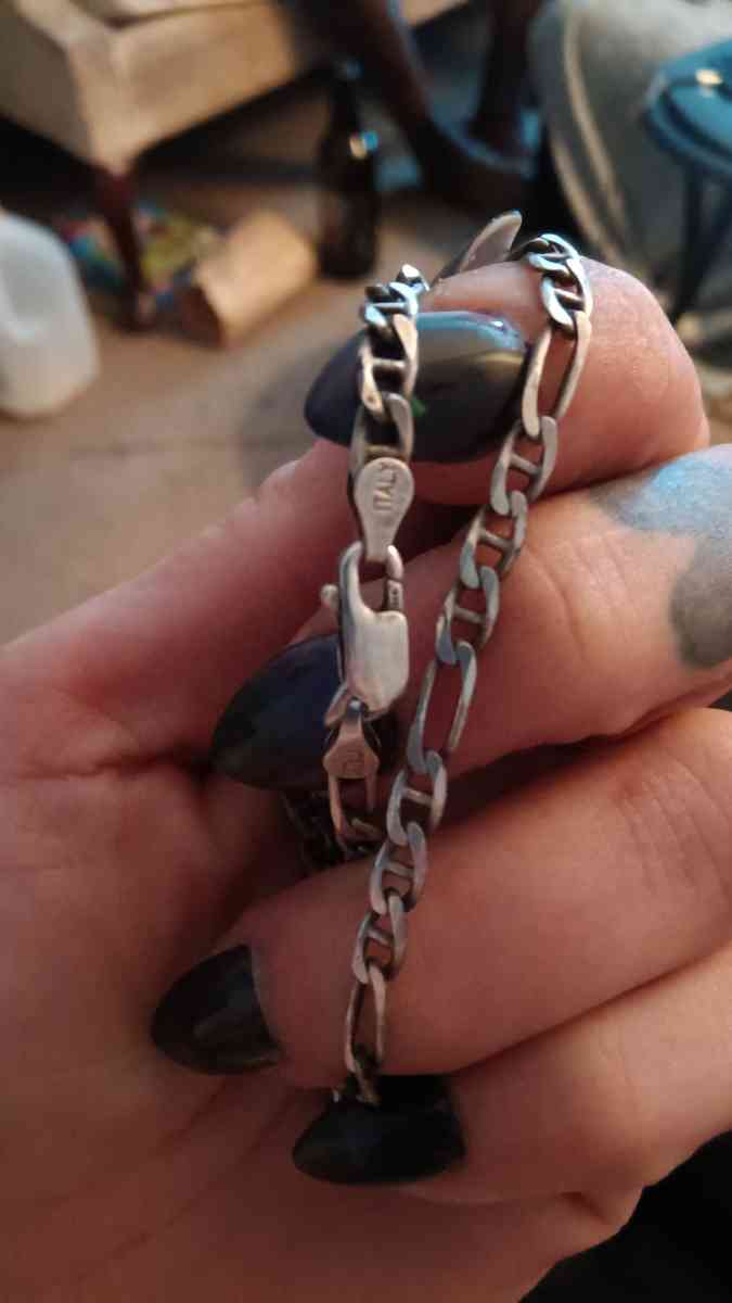 Sterling silver  Italy chain