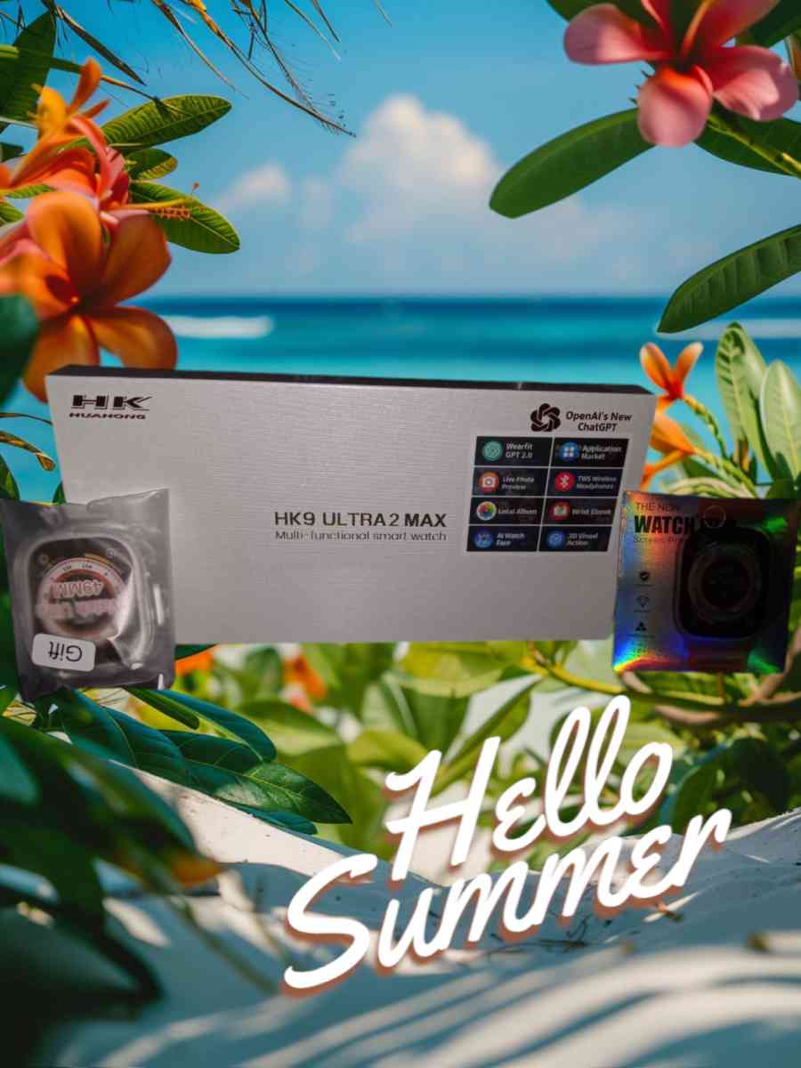 Smart WATCH 9 ULTRA 2MAX MAS CORREAS De Regalo de Smart WATC