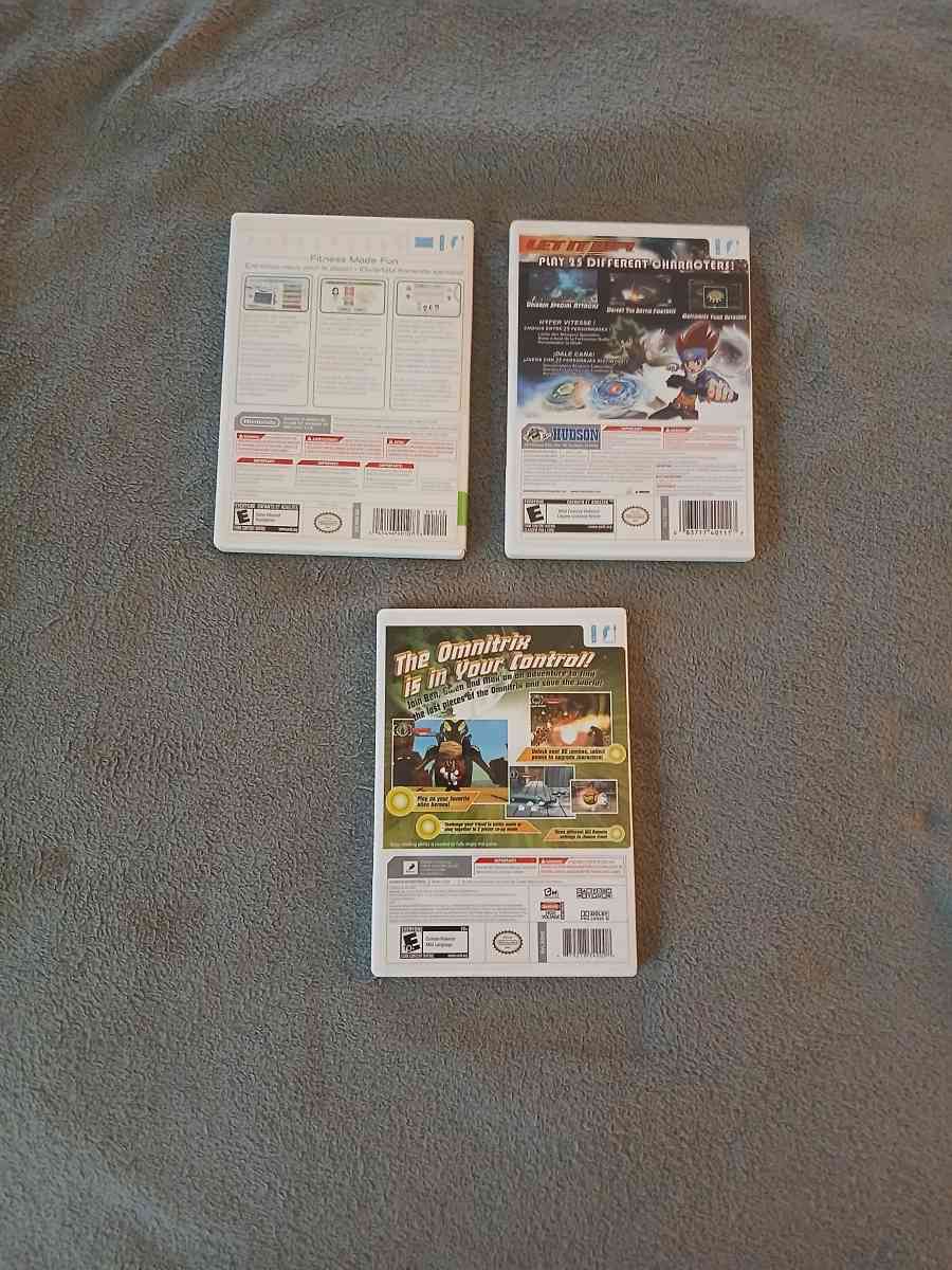3 Nintendo Wii Games for Nintendo Wii