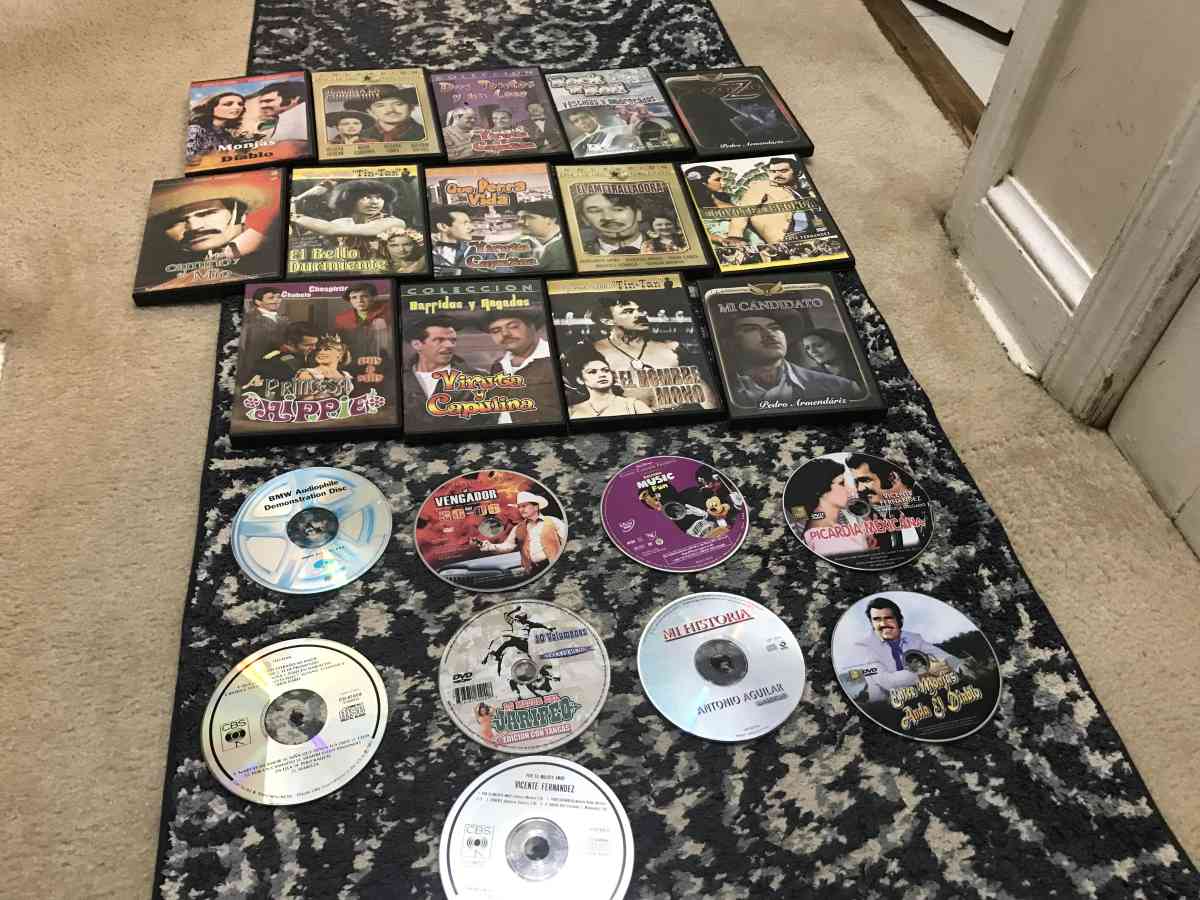 movies and music cds