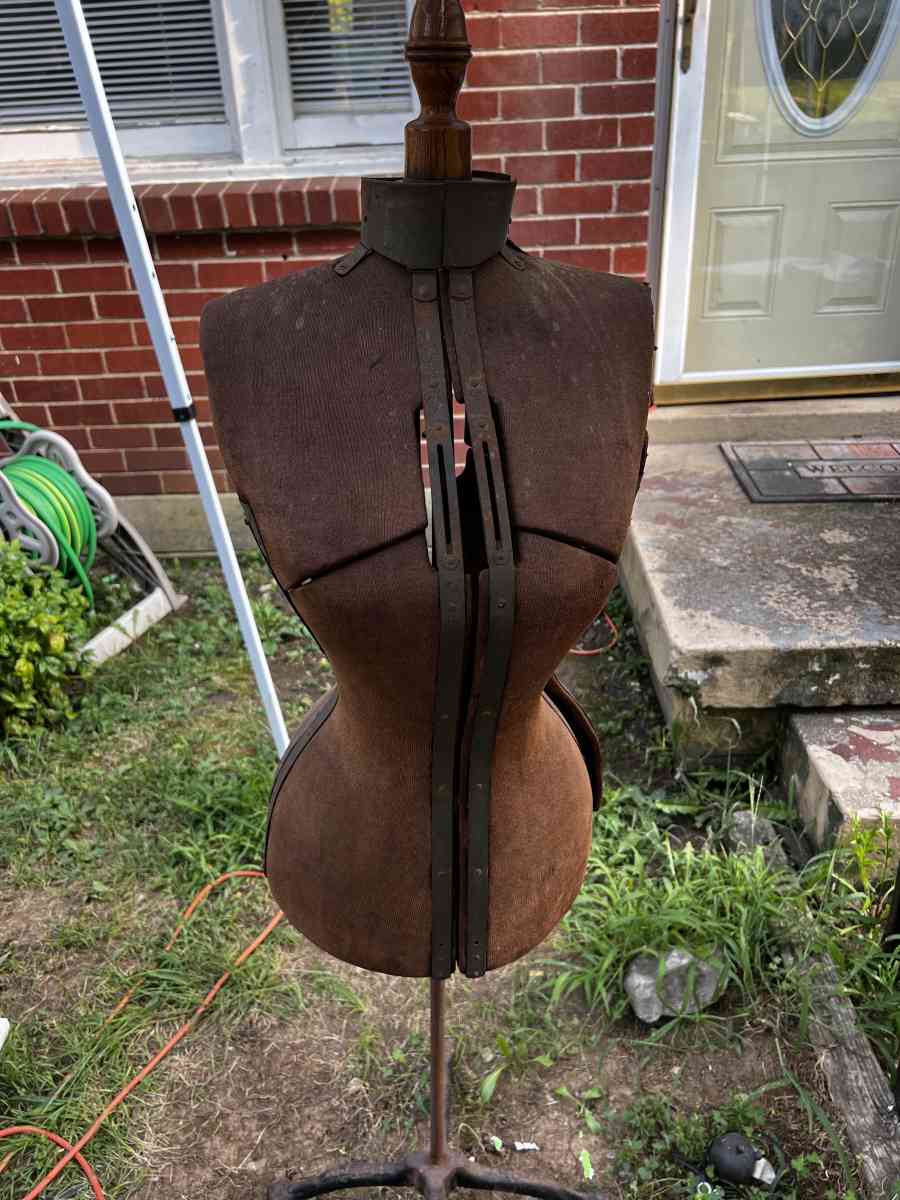 sewing machine and a formfit mannequin