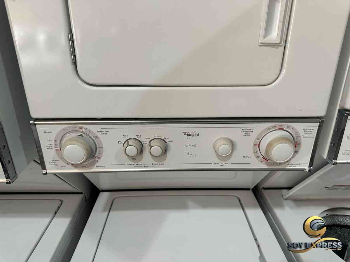 Whirlpool combo 24W washer and dryer electric