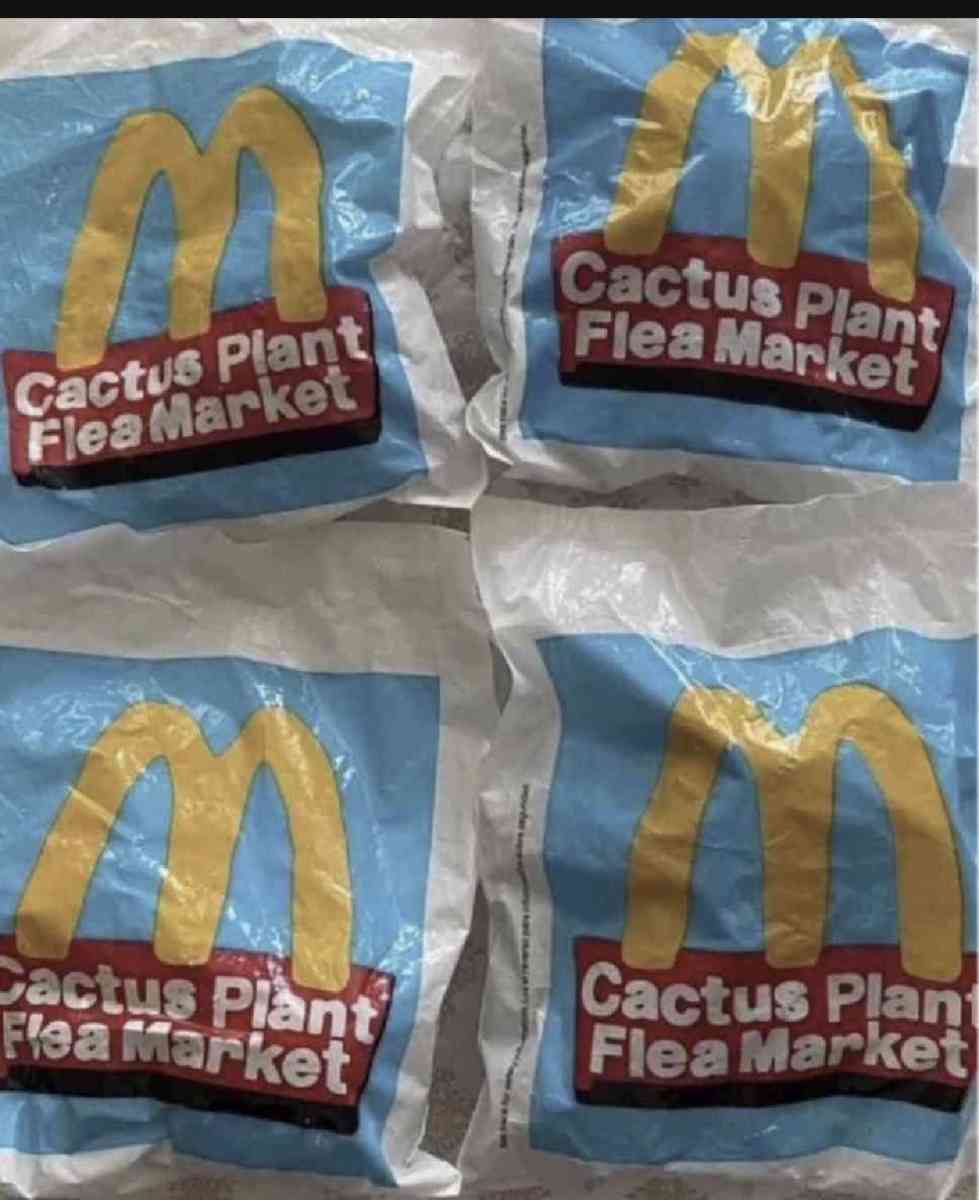 McDonalds Cactus Plant toys