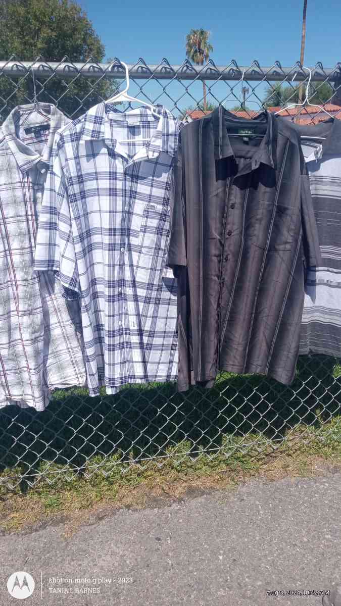 mens xxxL shirts