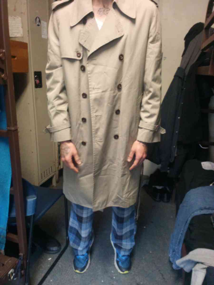 London Fog Tan Trench Coat