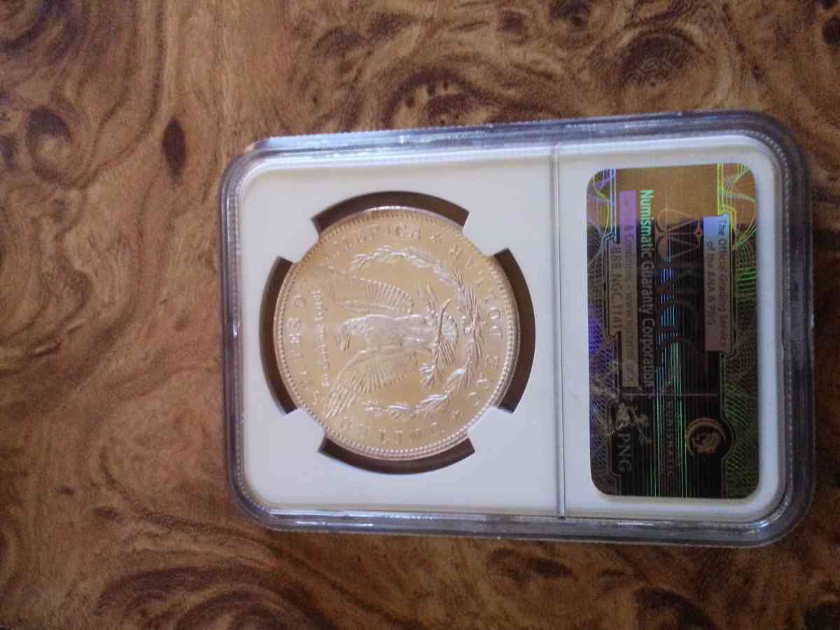 1878 S 1882 S Morgans Silver Dollars