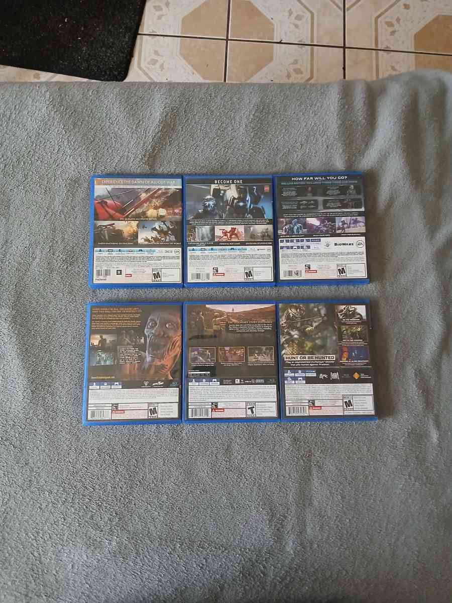 6 PlayStation 4 Games for PlayStation 4