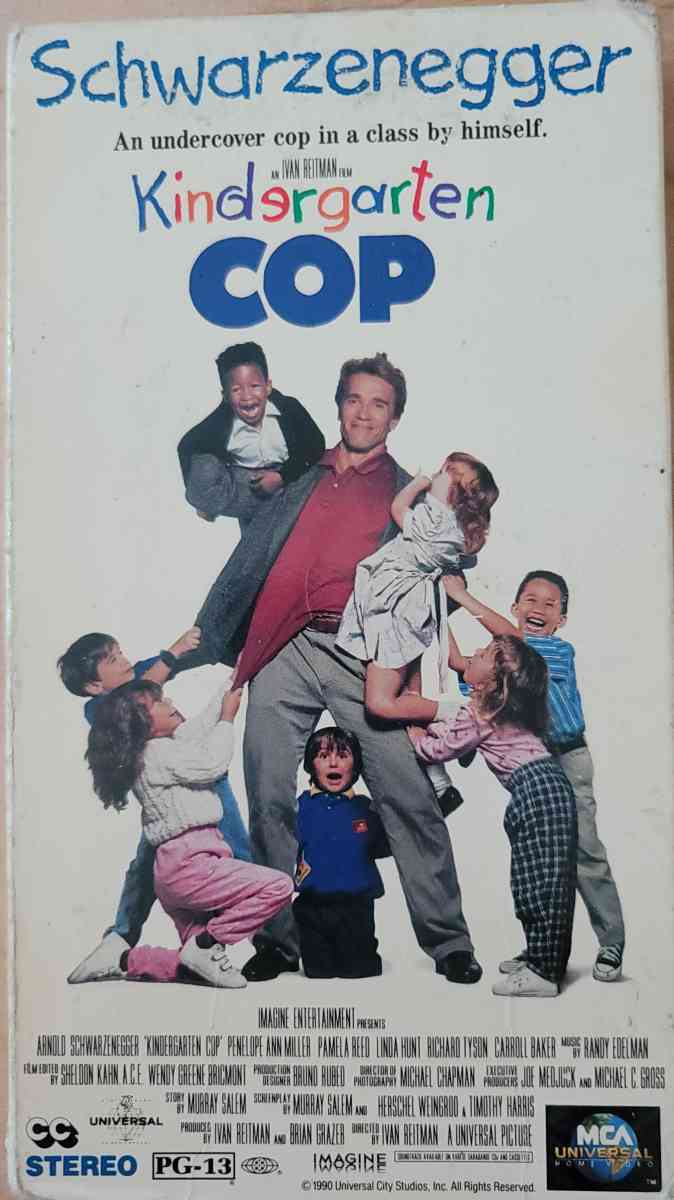 Kindergarten Cop VHS movie cheap