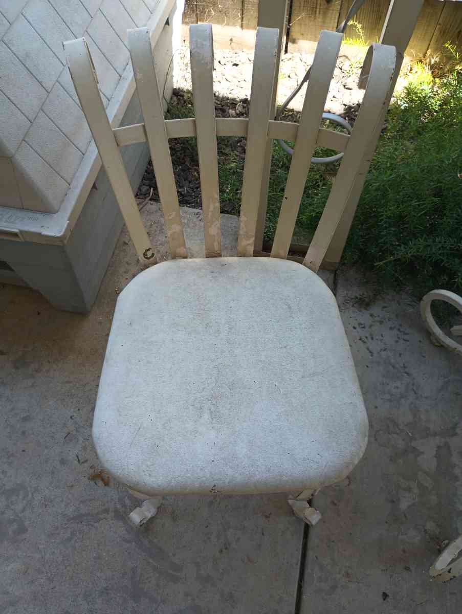 Rod iron patio furniture