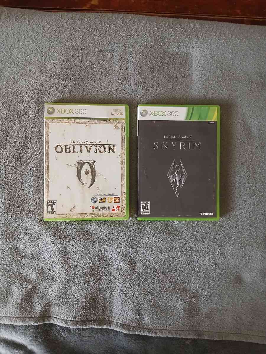 2 The Elder Scrolls Games for Xbox 360
