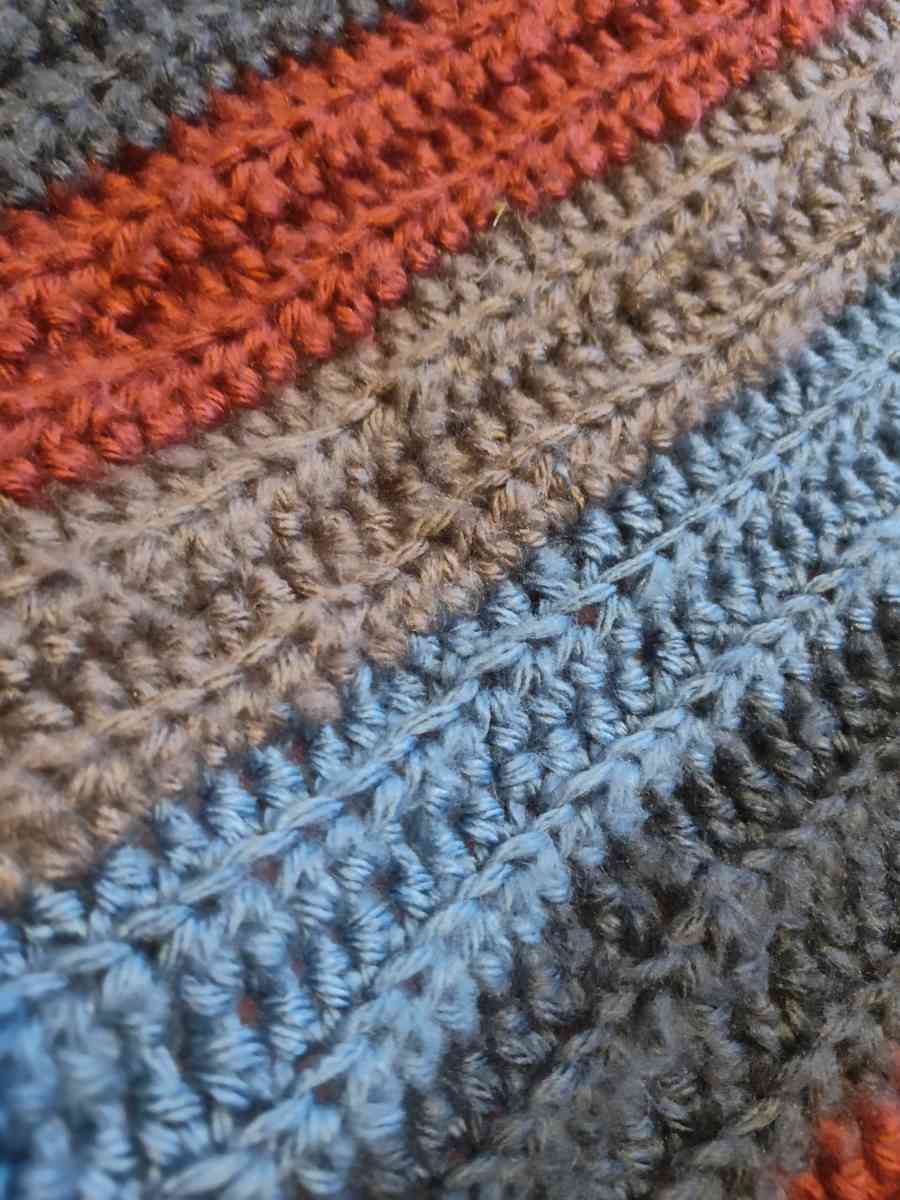 hand made crochet blanket