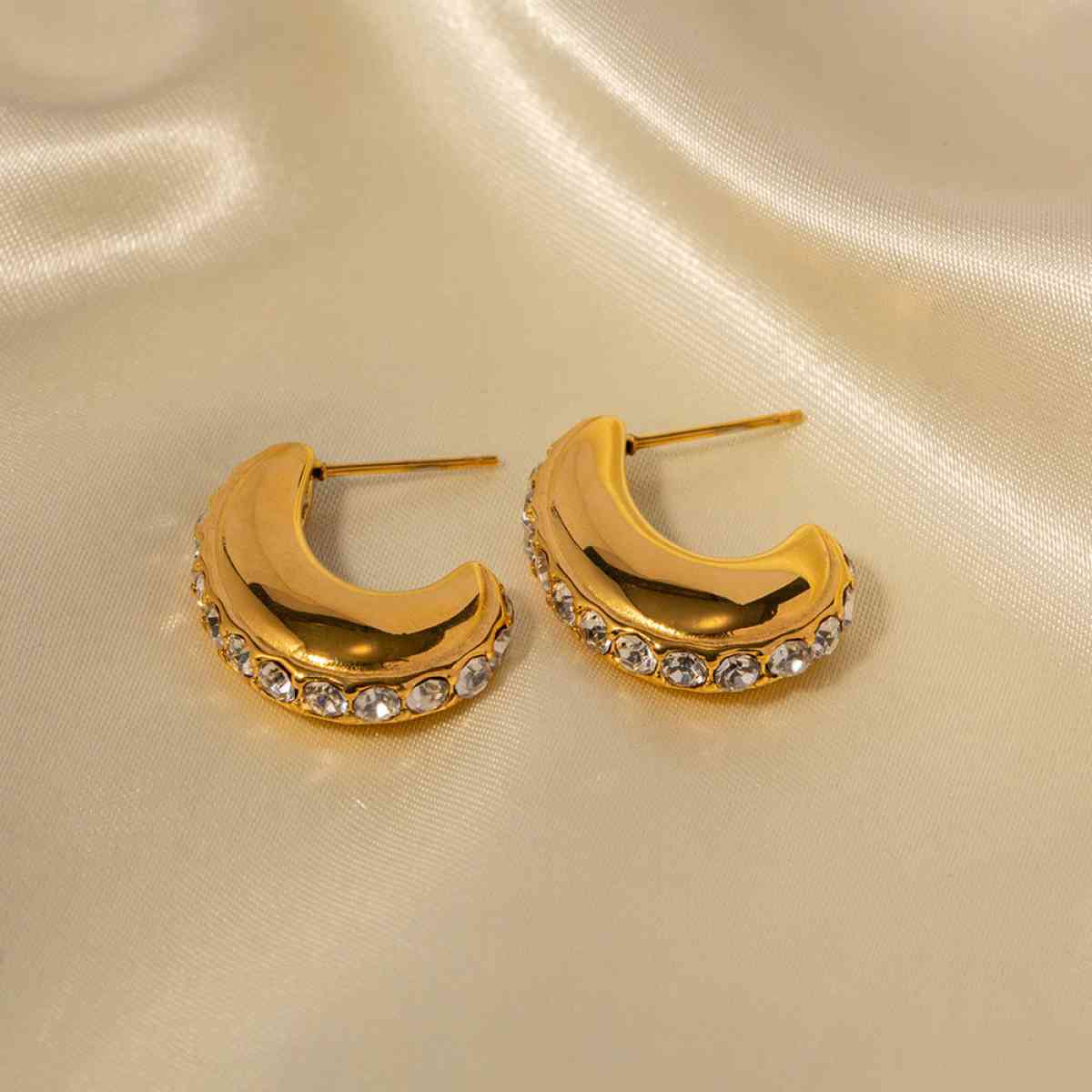 18K  gold fashion earrings