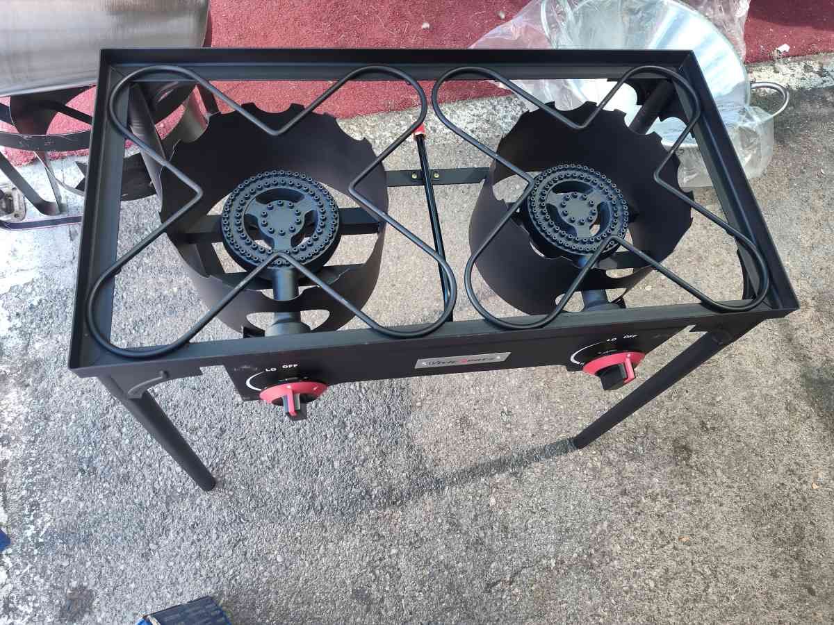 flattop with 2 burners new